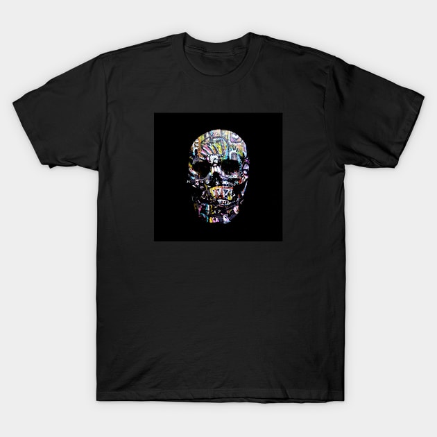 skull T-Shirt by Angel Rivas